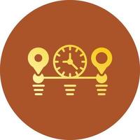 Time Line Creative Icon Design vector