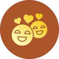 Happiness Creative Icon Design vector