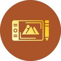 Graphic Tablet Creative Icon Design vector