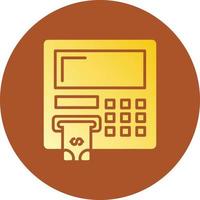 Atm Creative Icon Design vector