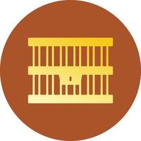 Jail Creative Icon Design vector