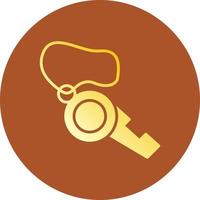 Whistle Creative Icon Design vector