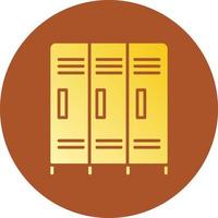 Lockers Creative Icon Design vector