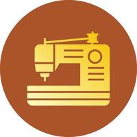 Sewing Machine Creative Icon Design vector