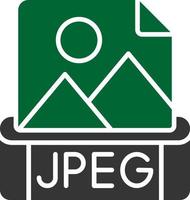 Jpeg Creative Icon Design vector