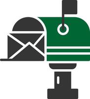 Mail Box Creative Icon Design vector