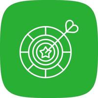 Target Creative Icon Design vector