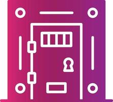 Door Creative Icon Design vector