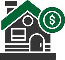 Mortgage Creative Icon Design vector