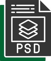 diseño de icono creativo de archivo psd vector