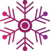 Snowflake Creative Icon Design vector