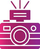 Photo Camera Creative Icon Design vector