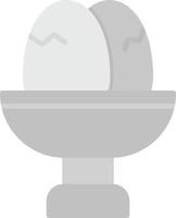 diseño de icono creativo de huevos vector