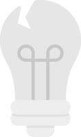 Bulb Creative Icon Design vector