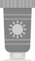 Sunscreen Creative Icon Design vector