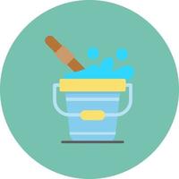 Bucket Creative Icon Design vector