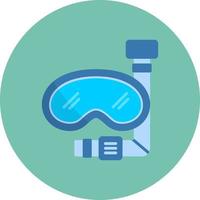 Scuba Dive Creative Icon Design vector