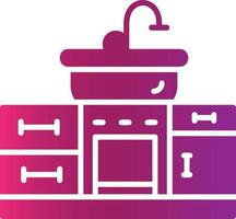 Cabinet Creative Icon Design vector