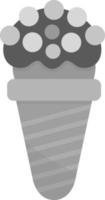 Ice Cream Cone Creative Icon Design vector