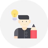 diseñador de diseño de iconos creativos vector