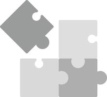 Puzzle Creative Icon Design vector