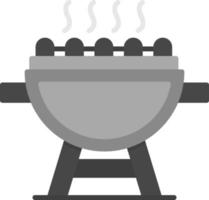 Grill Creative Icon Design vector
