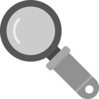 Magnifying Glass Creative Icon Design vector