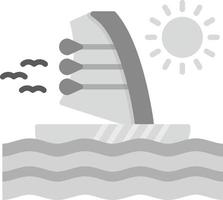 Windsurf Creative Icon Design vector