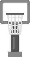 Basketball Hoop Creative Icon Design vector