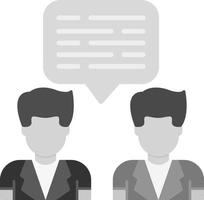 Dialogue Creative Icon Design vector