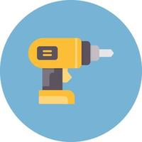 Hand Drill Creative Icon Design vector