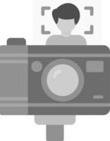 Vlogger Creative Icon Design vector