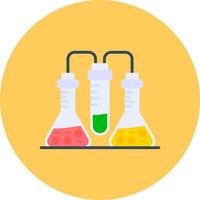 diseño de icono creativo de química vector