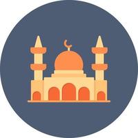 Mosque Creative Icon Design vector