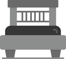 Bed Creative Icon Design vector