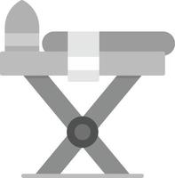 diseño de icono creativo de tabla de hierro vector
