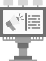 Billboard Creative Icon Design vector