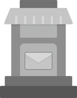 Postbox Creative Icon Design vector