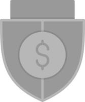 Shield Money Creative Icon Design vector