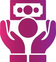 Crowdfunding Creative Icon Design vector