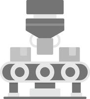 Conveyor Belt Creative Icon Design vector