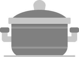 Cooking Pot Creative Icon Design vector