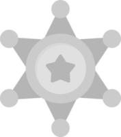 Sheriff Creative Icon Design vector