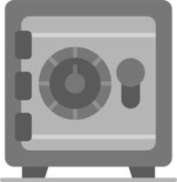 diseño de icono creativo de caja fuerte vector