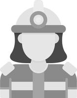 Firefighter Creative Icon Design vector