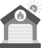 Fire Department Creative Icon Design vector