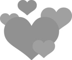 Hearts Creative Icon Design vector