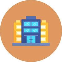 Office Building Creative Icon Design vector