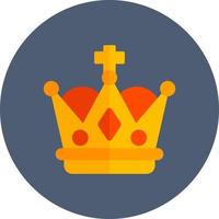 Crown Creative Icon Design vector