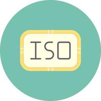 Iso Creative Icon Design vector